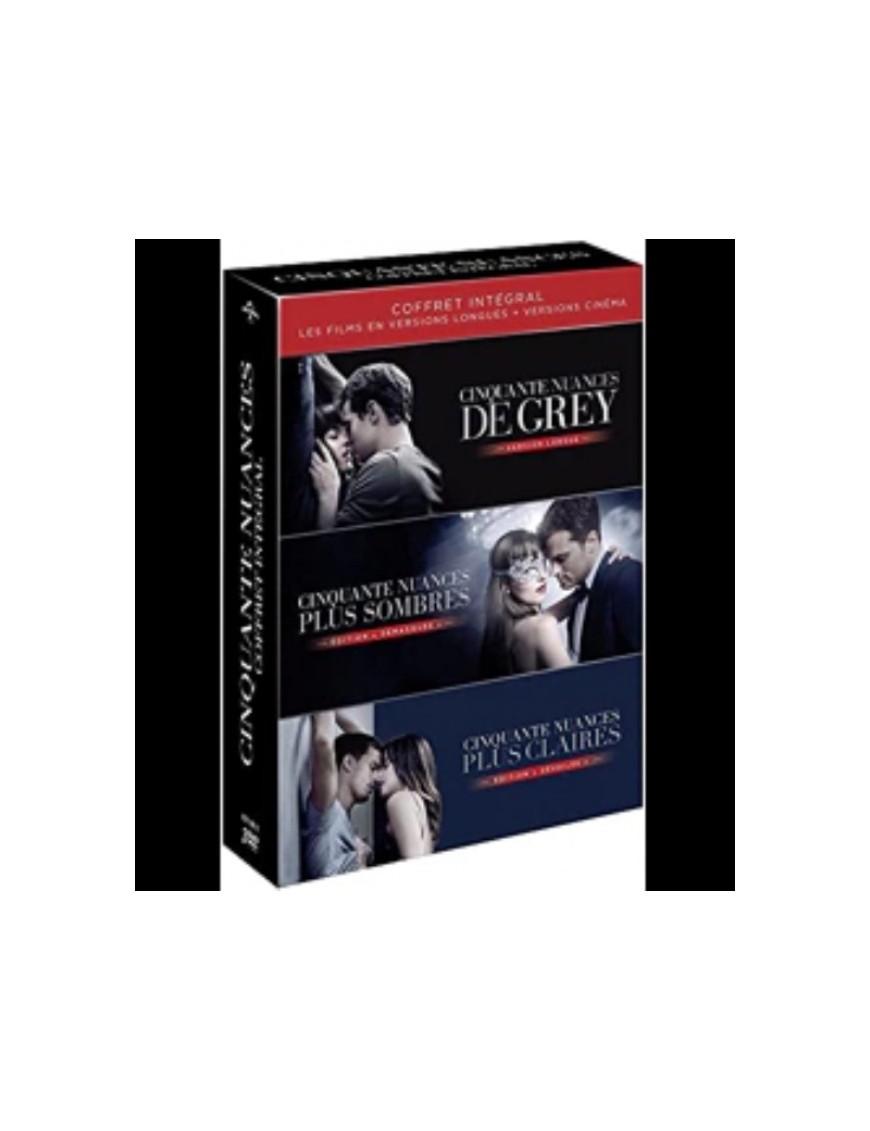 DVD CINQUANTE NUANCES - L'INTEGRALE