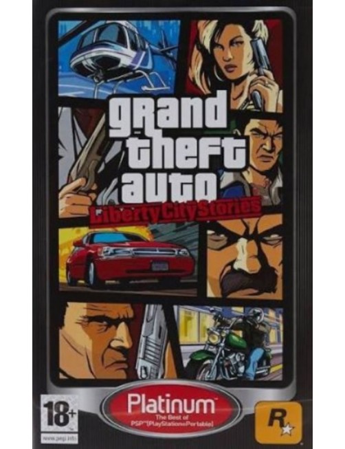 JEU PSP GRAND THEFT AUTO - LIBERTY CITY STORIES - PLATINUM