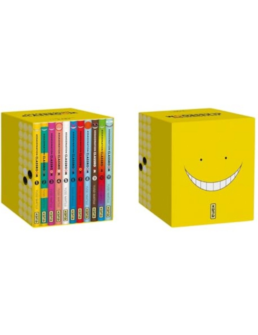 MANGA COFFRET ASSASSINATION CLASSROOM - TOME 1 A 11