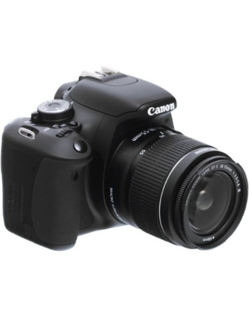 APPAREIL PHOTO REFLEX CANON EOS 600D + OBJECTIF CANON 18-55MM 0.8FT 