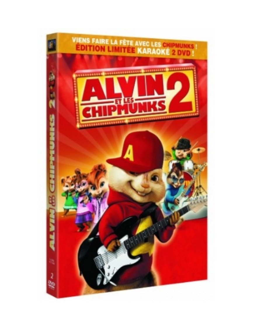 DVD ALVIN ET LES CHIPMUNKS 2
