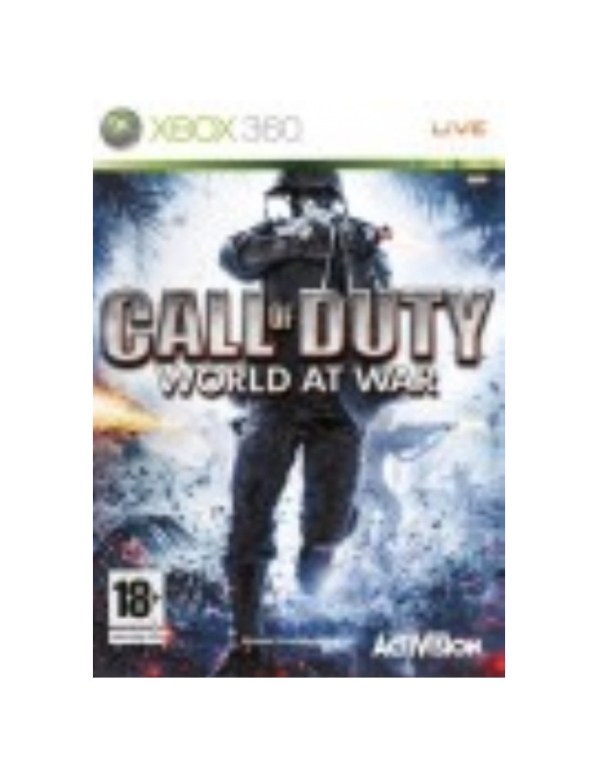JEU XBOX 360 CALL OF DUTY WORLD AT WAR