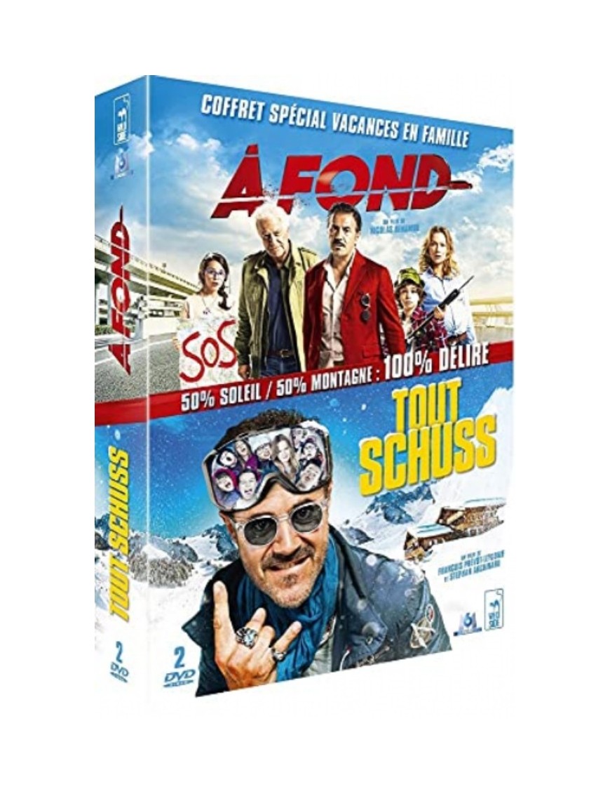DVD COFFRET 2 FILMS - A FOND + TOUT SCHUSS 