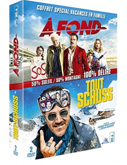 DVD COFFRET 2 FILMS - A FOND + TOUT SCHUSS 
