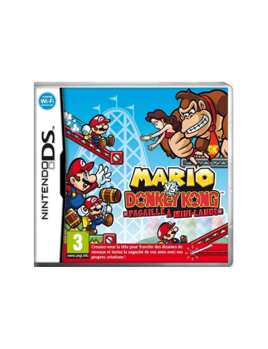JEU DS MARIO VS DONKEY KONG : PAGAILLE A MINI-LAND !