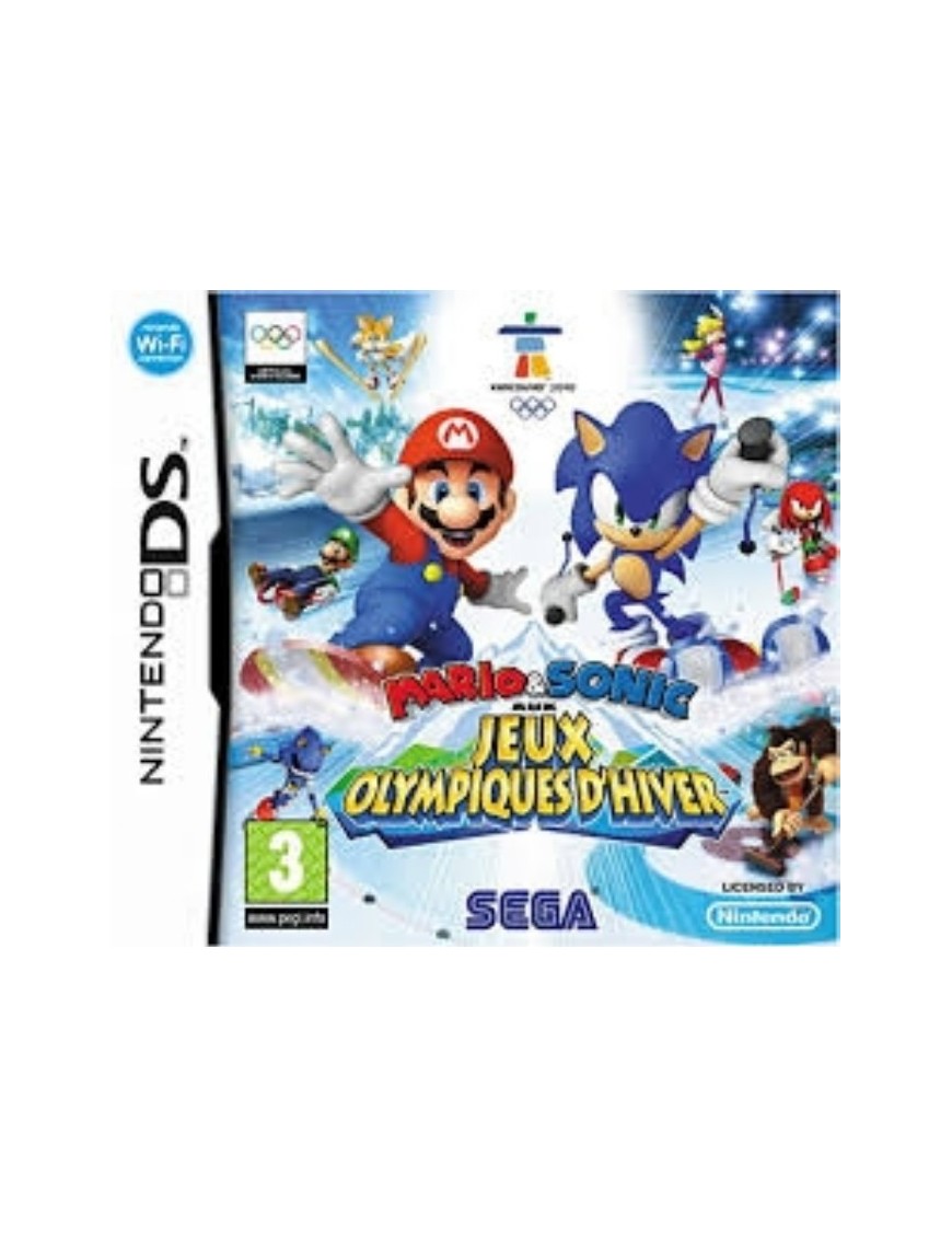 JEU DS MARIO & SONIC AUX JEUX OLYMPIQUES D'HIVER : VANCOUVER 2010