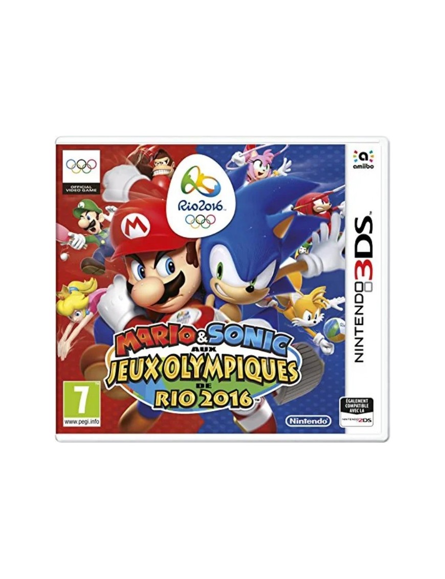 JEU 3DS MARIO & SONIC AUX JEUX OLYMPIQUES DE RIO