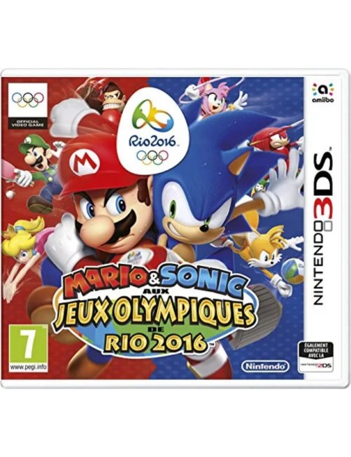 JEU 3DS MARIO & SONIC AUX JEUX OLYMPIQUES DE RIO