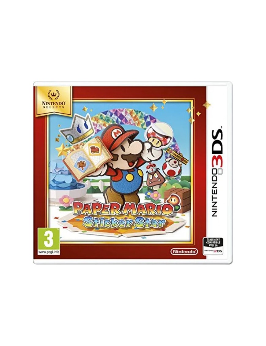 JEU 3DS PAPER MARIO - STICKER STAR - NINTENDO SELECTS