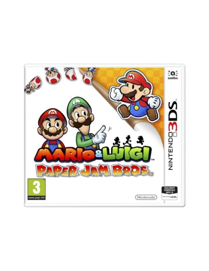 JEU 3DS MARIO LUIGI PAPER JAM