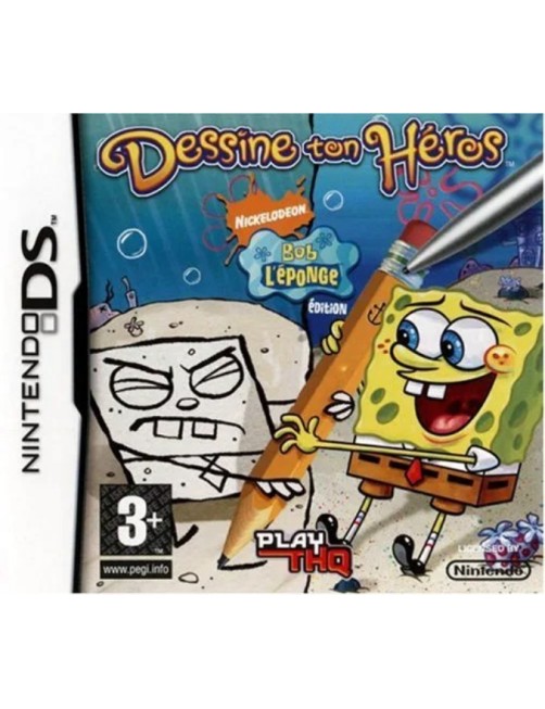 JEU DS BOB L'EPONGE DESSINE TON HEROS