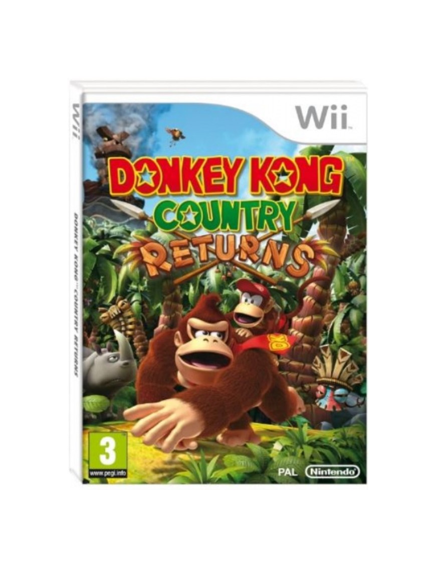 JEU WII DONKEY KONG COUNTRY RETURNS