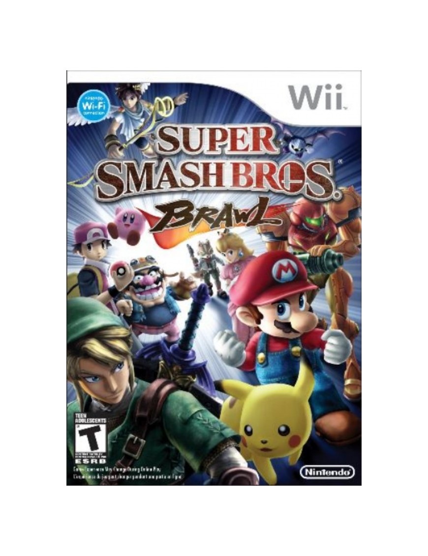 JEU WII SUPER SMASH BROS BRAWL
