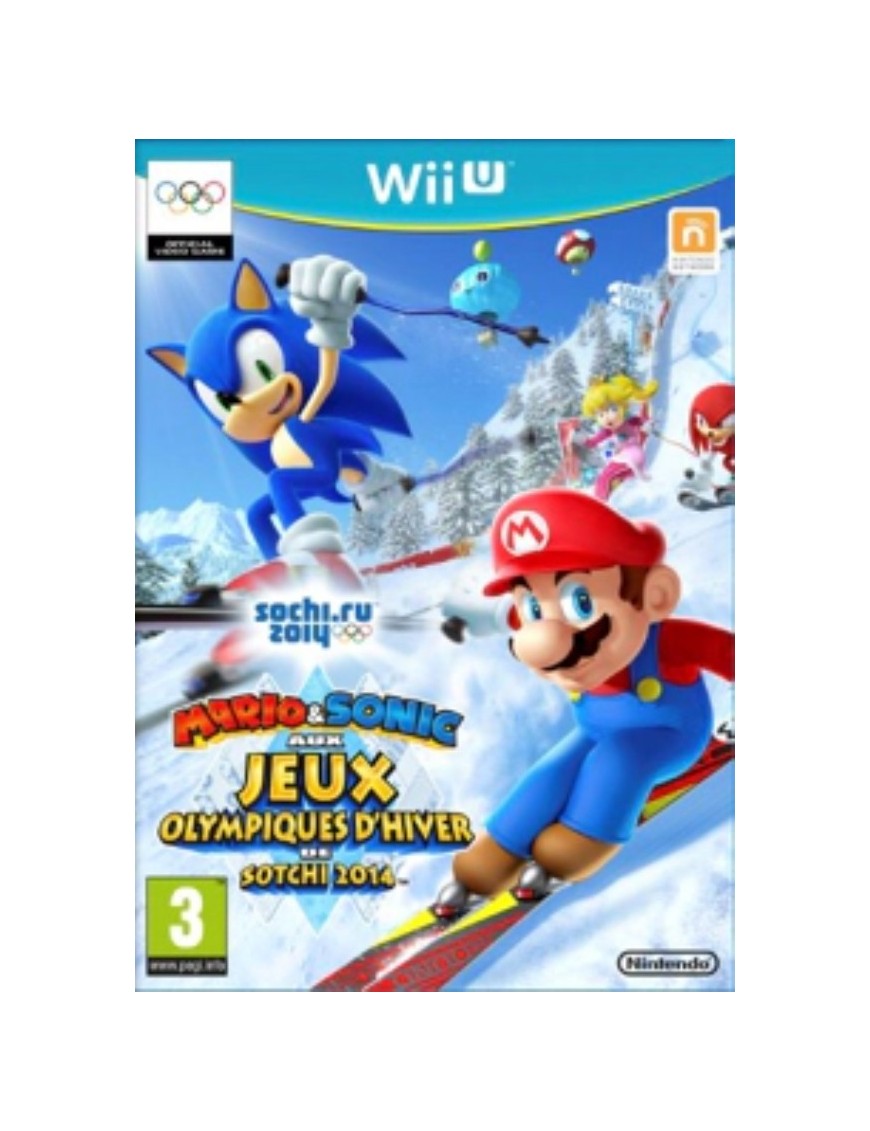 JEU WII U ELECTRONIC ARTS MARIO & SONIC AUX JEUX OLYMPIQUES D'HIVER 2014
