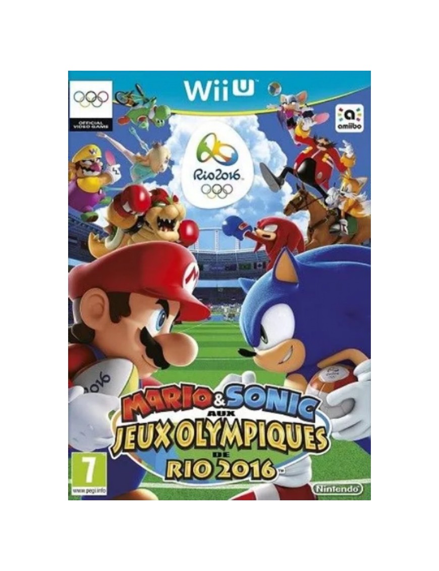 JEU WII U MARIO & SONIC AU JEUX OLYMPIQUES DE RIO 2016