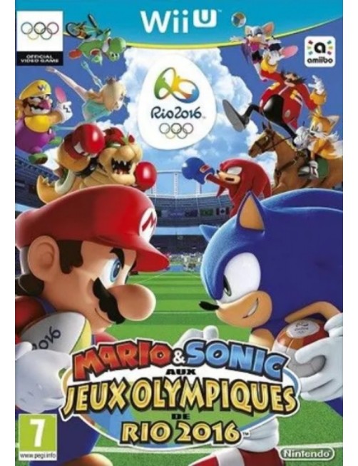 JEU WII U MARIO & SONIC AU JEUX OLYMPIQUES DE RIO 2016
