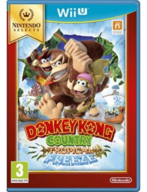 JEU WII U DONKEY KONG COUNTRY: TROPICAL FREEZE