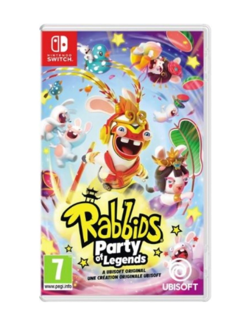 JEU SWITCH LES LAPINS CRETINS : PARTY OF LEGENDS