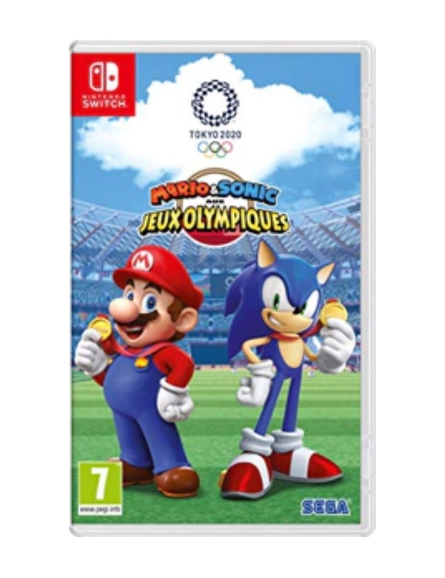 JEU SWITCH MARIO & SONIC AUX JEUX OLYMPIQUES : TOKYO 2020