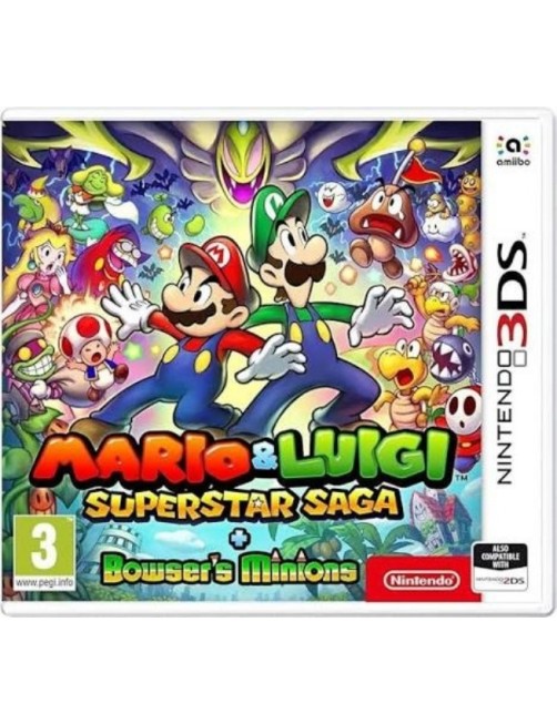 JEU 3DS MARIO & LUIGI SUPERSTAR SAGA NINTENDO