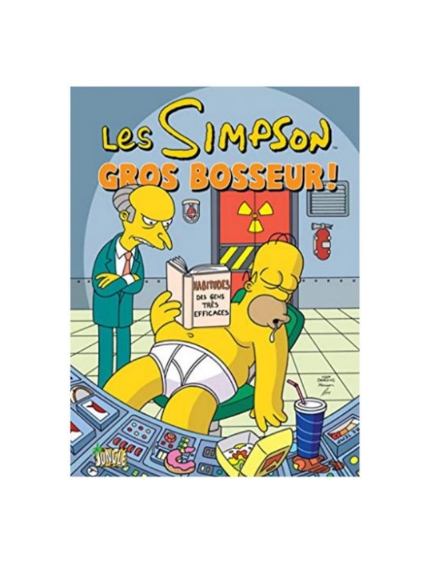 BD LES SIMPSON - TOME 8 - GROS BOSSEUR !