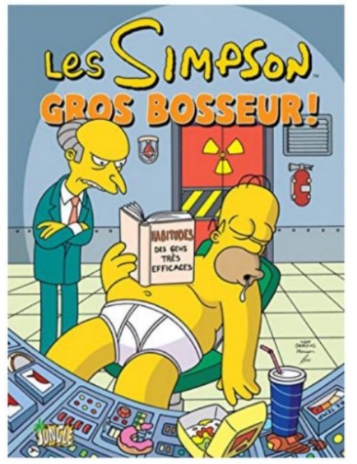 BD LES SIMPSON - TOME 8 - GROS BOSSEUR !
