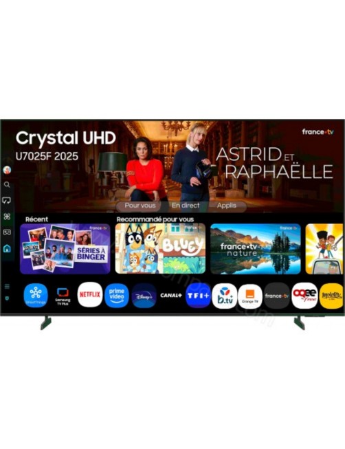 TV LED 4K 65" SAMSUNG TU65U7025F - 60 HZ - HDR10+ - WI-FI