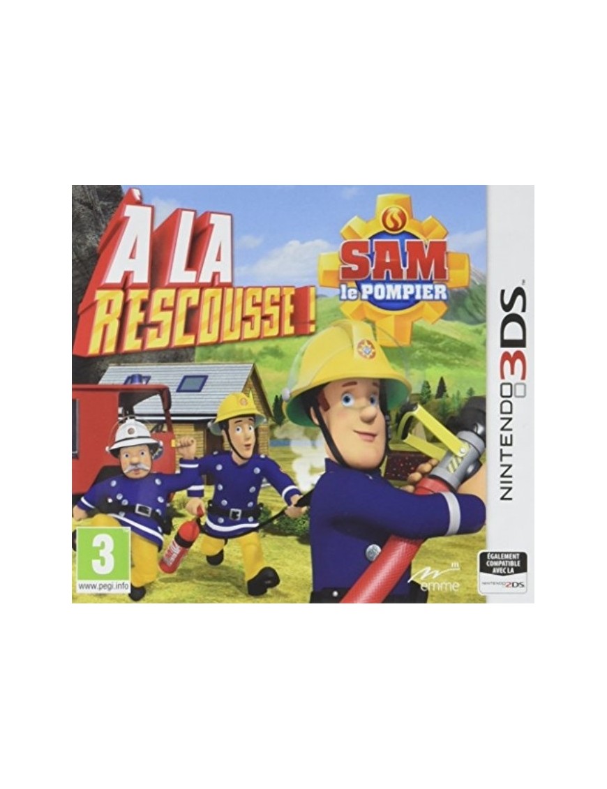 JEU 3DS SAM LE POMPIER : A LA RESCOUSSE