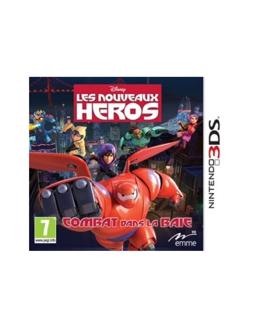 JEU 3DS LES NOUVEAUX HEROS : COMBAT DANS LA BAIE