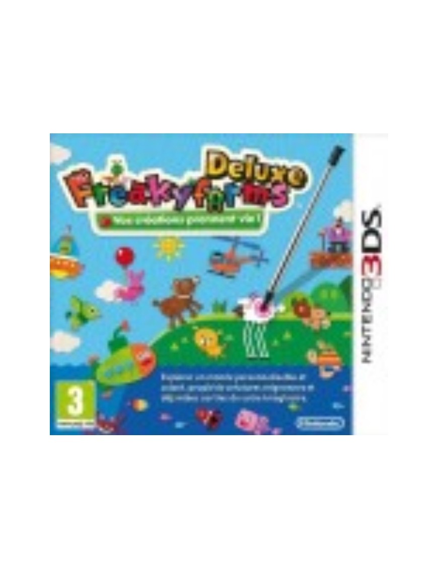 JEU 3DS FREAKY FORMS DELUXE