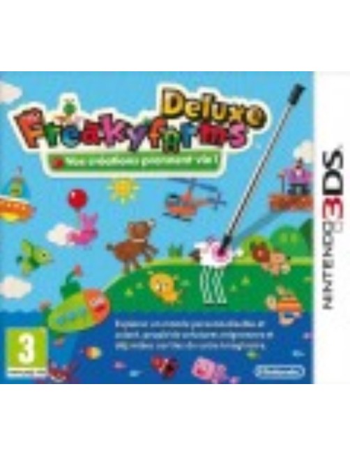 JEU 3DS FREAKY FORMS DELUXE