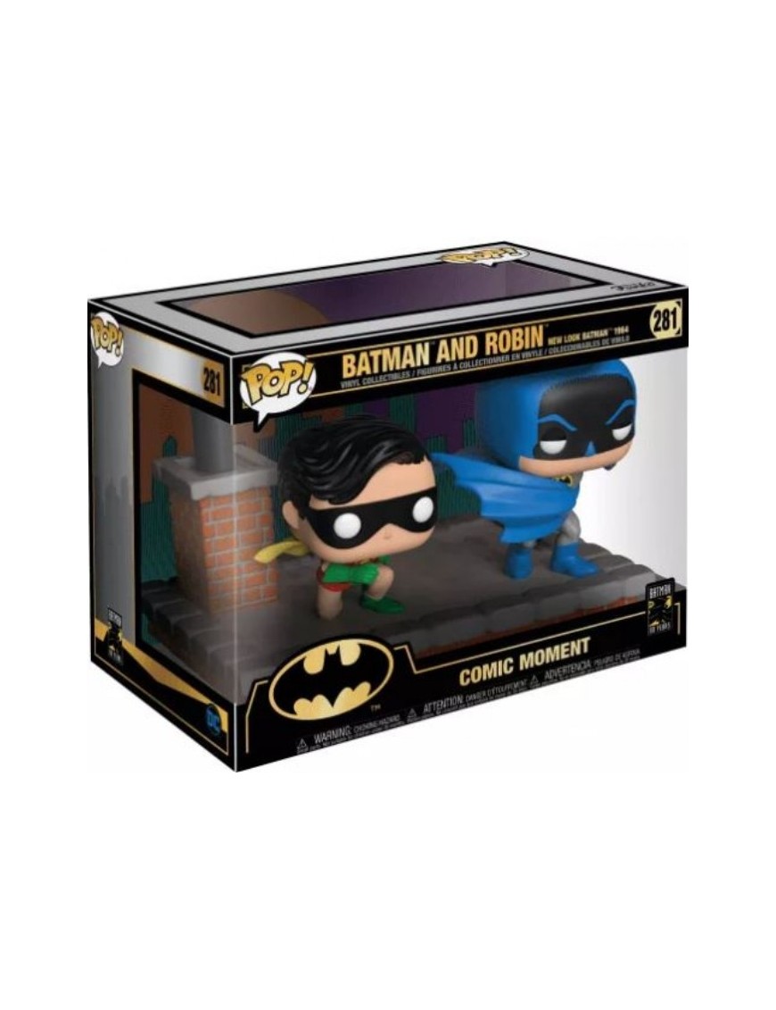 FUNKO POP ! RIDES COMIC MOMENTS BATMAN AND ROBIN 281