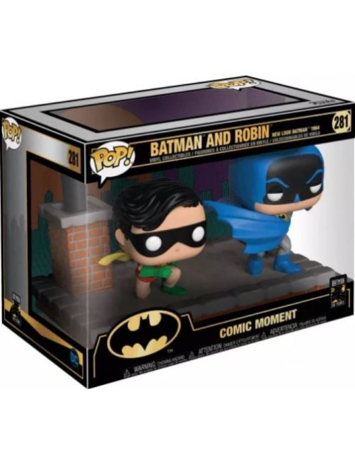 FUNKO POP ! RIDES COMIC MOMENTS BATMAN AND ROBIN 281