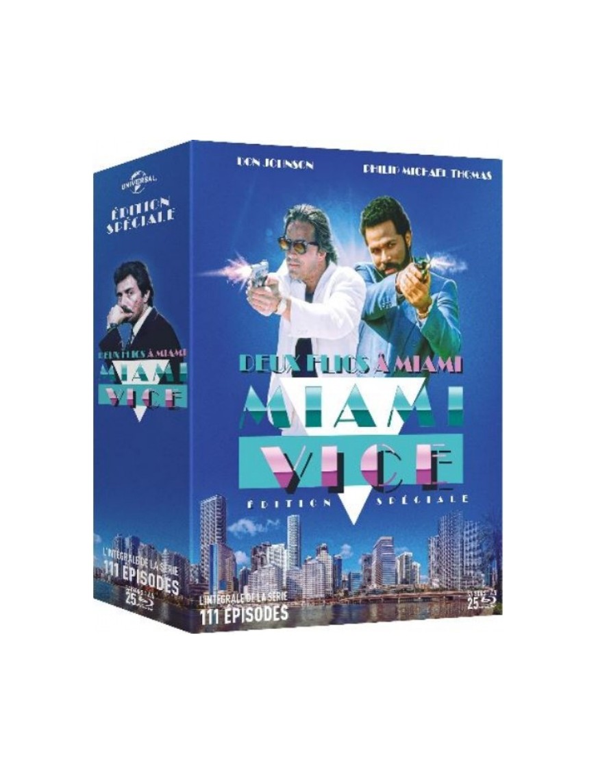 COFFRET BLURAY MIAMI VICE - DEUX FLICS A MIAMI - L'INTEGRALE - EDITION SPECIALE