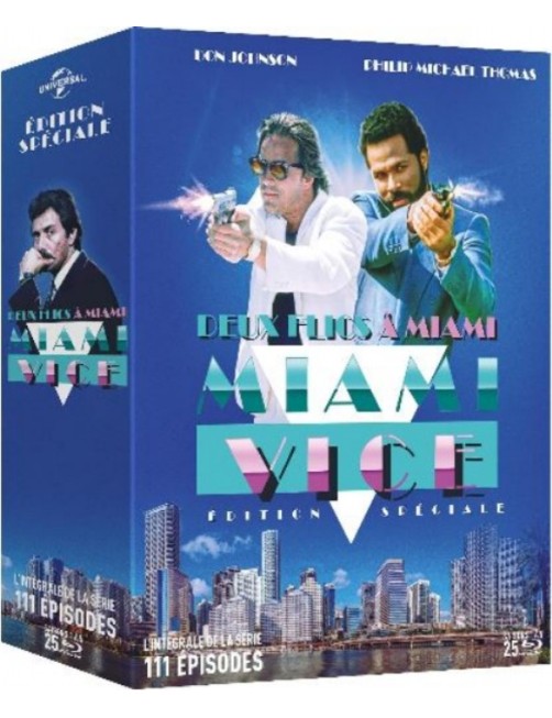 COFFRET BLURAY MIAMI VICE - DEUX FLICS A MIAMI - L'INTEGRALE - EDITION SPECIALE