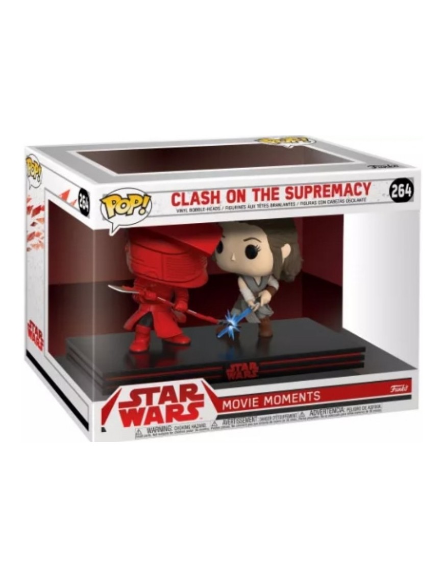 FIGURINE POP STAR WARS MOVIE MOMENTS - 264 CLASH ON THE SUPREMACY
