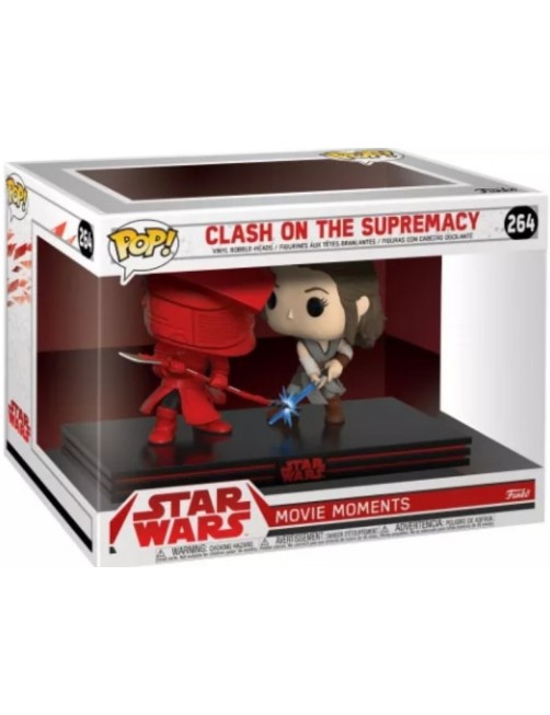 FIGURINE POP STAR WARS MOVIE MOMENTS - 264 CLASH ON THE SUPREMACY