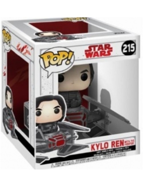 FIGURINE FUNKO POP! N°215 - STAR WARS - BOBBLE HEAD KYLO REN ON TIE FIGHTER