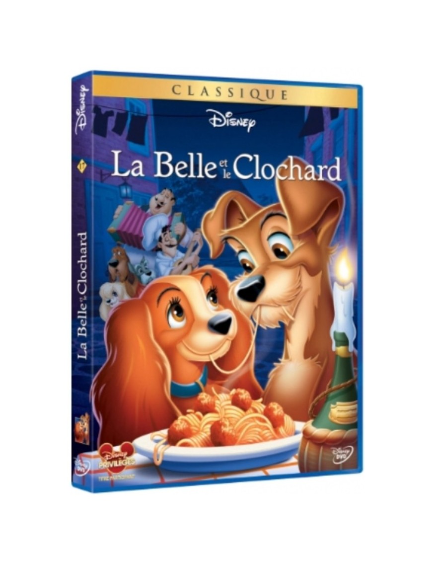 DVD LA BELLE ET LE CLOCHARD