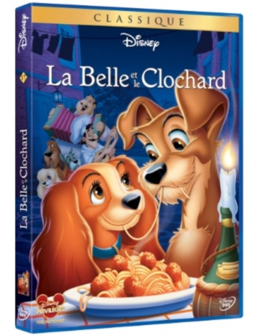 DVD LA BELLE ET LE CLOCHARD