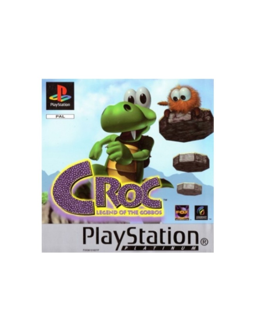 JEU PS1 CROC: LEGEND OF THE GOBBOS - PLATINUM