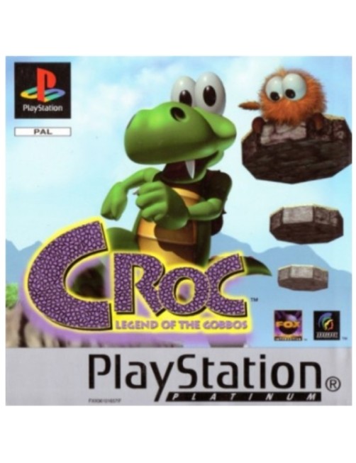 JEU PS1 CROC: LEGEND OF THE GOBBOS - PLATINUM