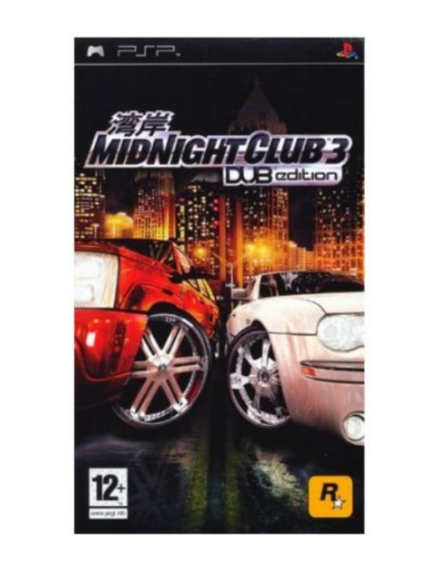 JEU PSP MIDNIGHT CLUB 3 DUB EDITION 