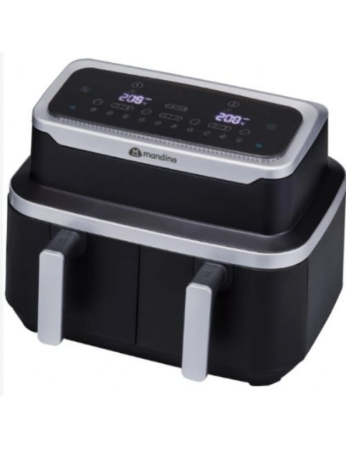 AIR FRYER MANDINE MAF10LCOMBO-24 – 9 L – DOUBLE PANIER / GRAND PANIER 