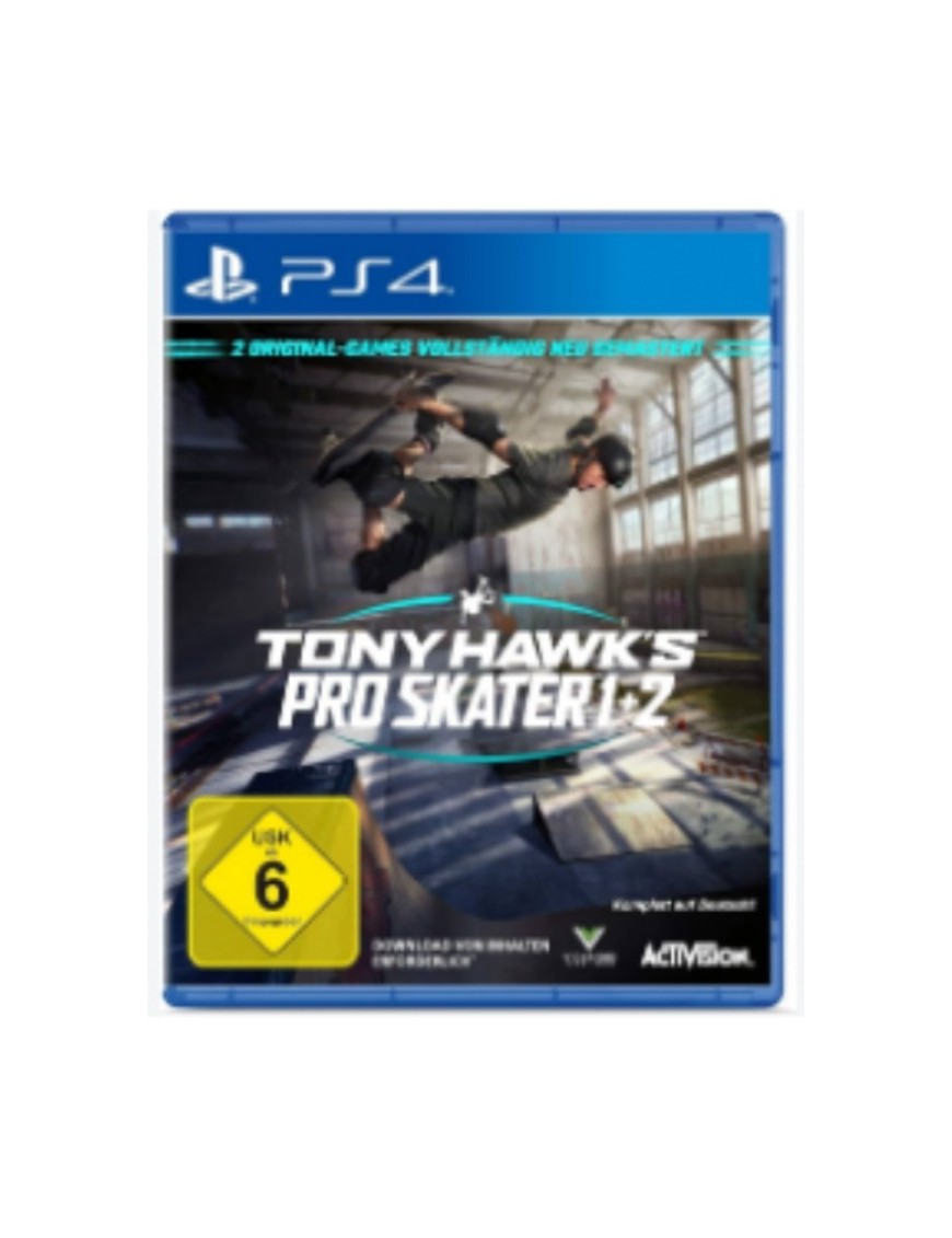 JEU PS4 TONY HAWK'S PRO SKATER 1+2 