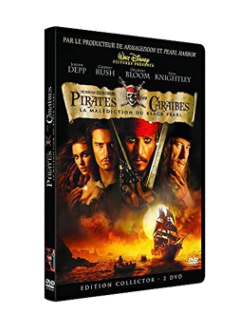 DVD PIRATES DES CARAIBES (LA MALEDICTION DU BLACK PEARL)