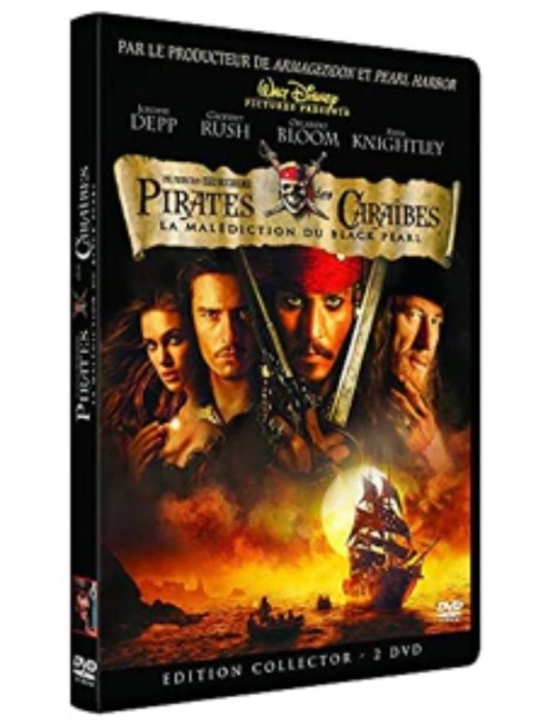 DVD PIRATES DES CARAIBES (LA MALEDICTION DU BLACK PEARL)