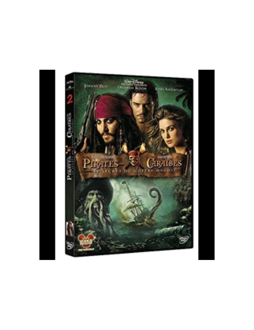 DVD PIRATES DES CARAIBES - LE SECRET DU COFFRE MAUDIT
