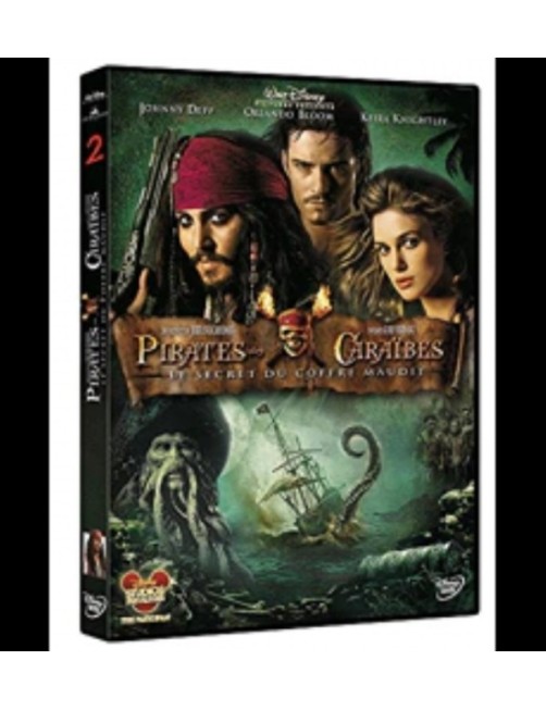 DVD PIRATES DES CARAIBES - LE SECRET DU COFFRE MAUDIT