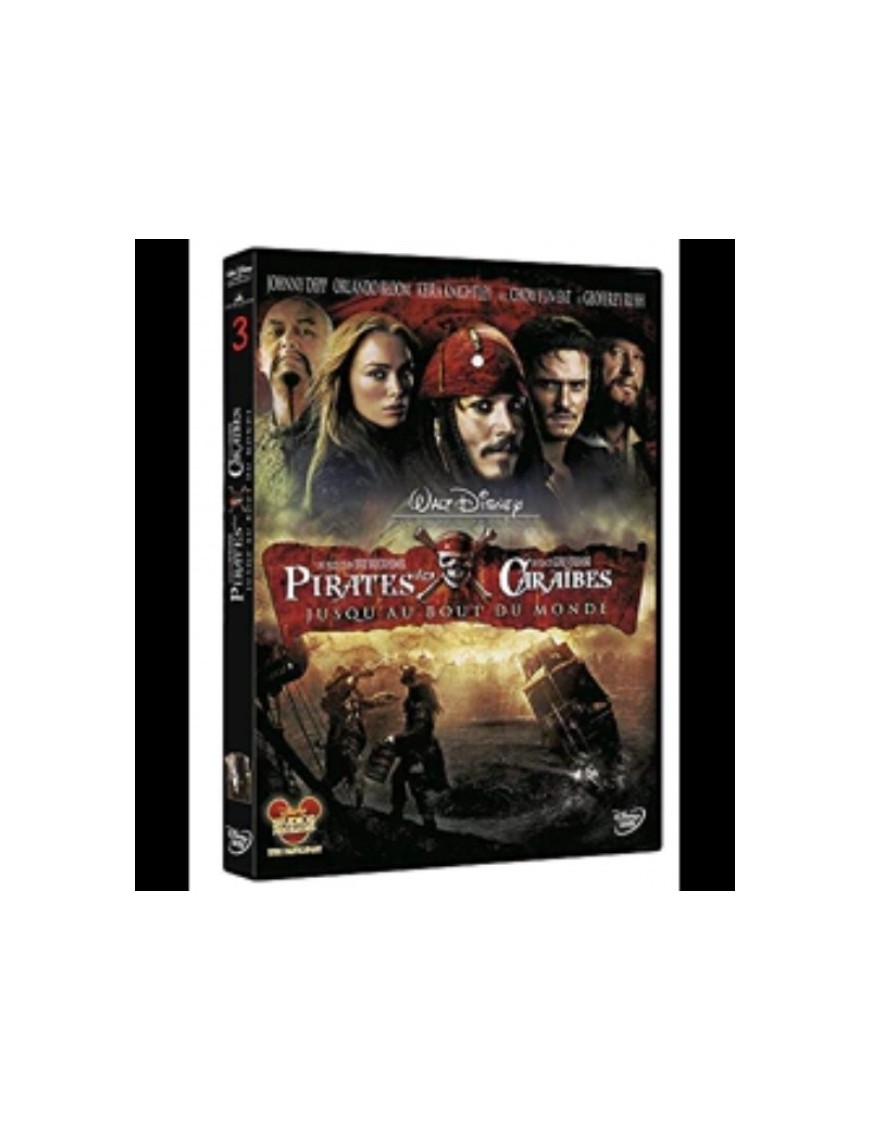 DVD PIRATES DES CARAIBES - JUSQU'AU BOUT DU MONDE